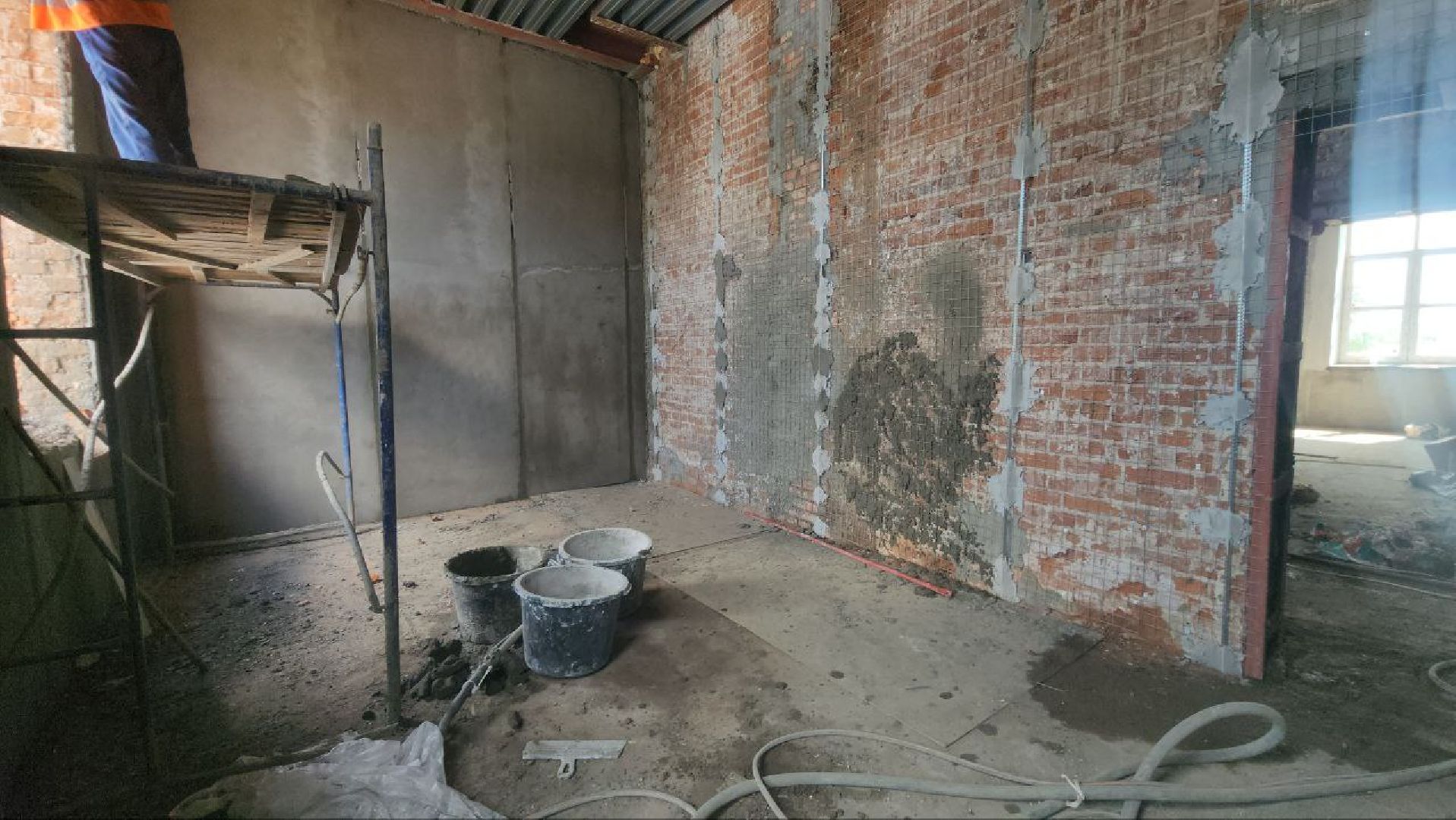 Луховицы, капитальный ремонт школы,