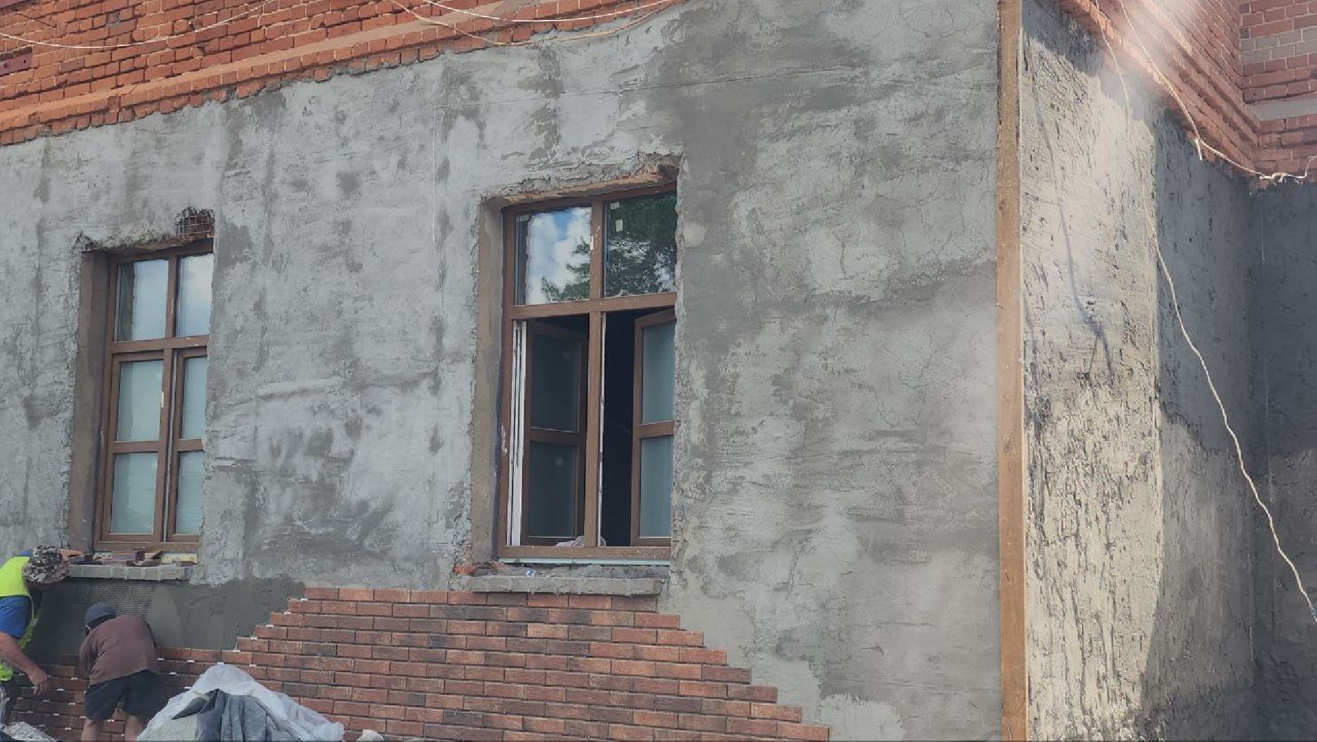 Луховицы, капитальный ремонт школы,