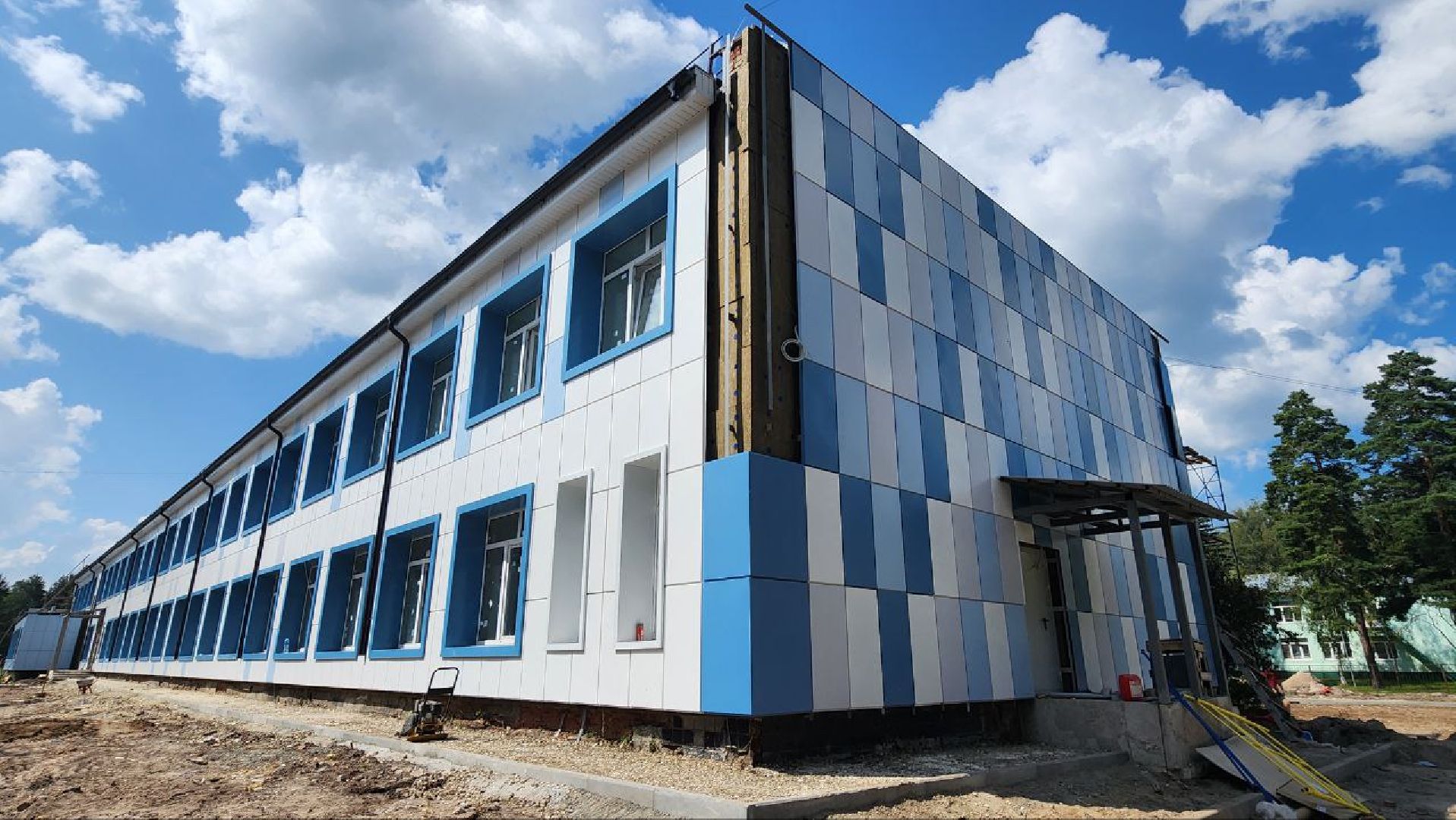 луховицы, капитальный ремонт школы в белоомуте, образование,