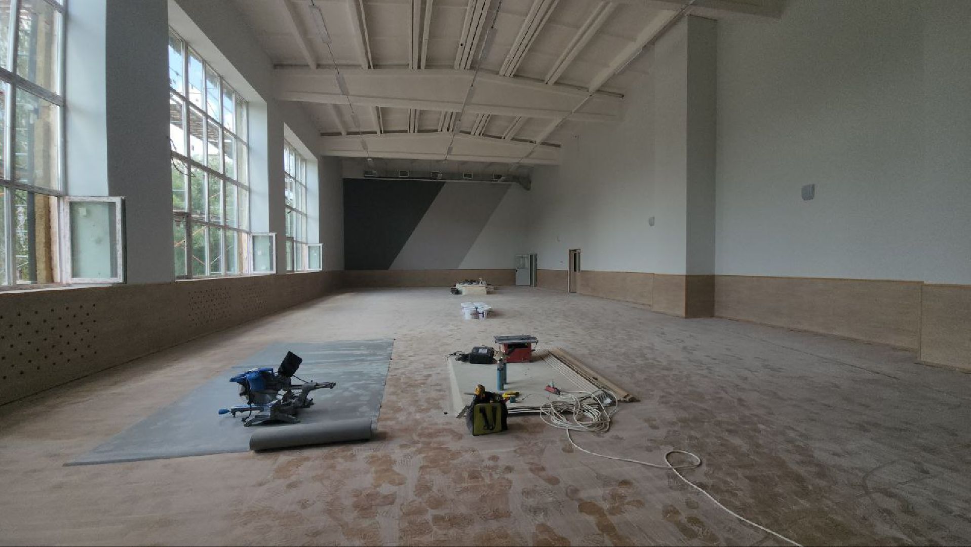 луховицы, капитальный ремонт школы в белоомуте, образование,