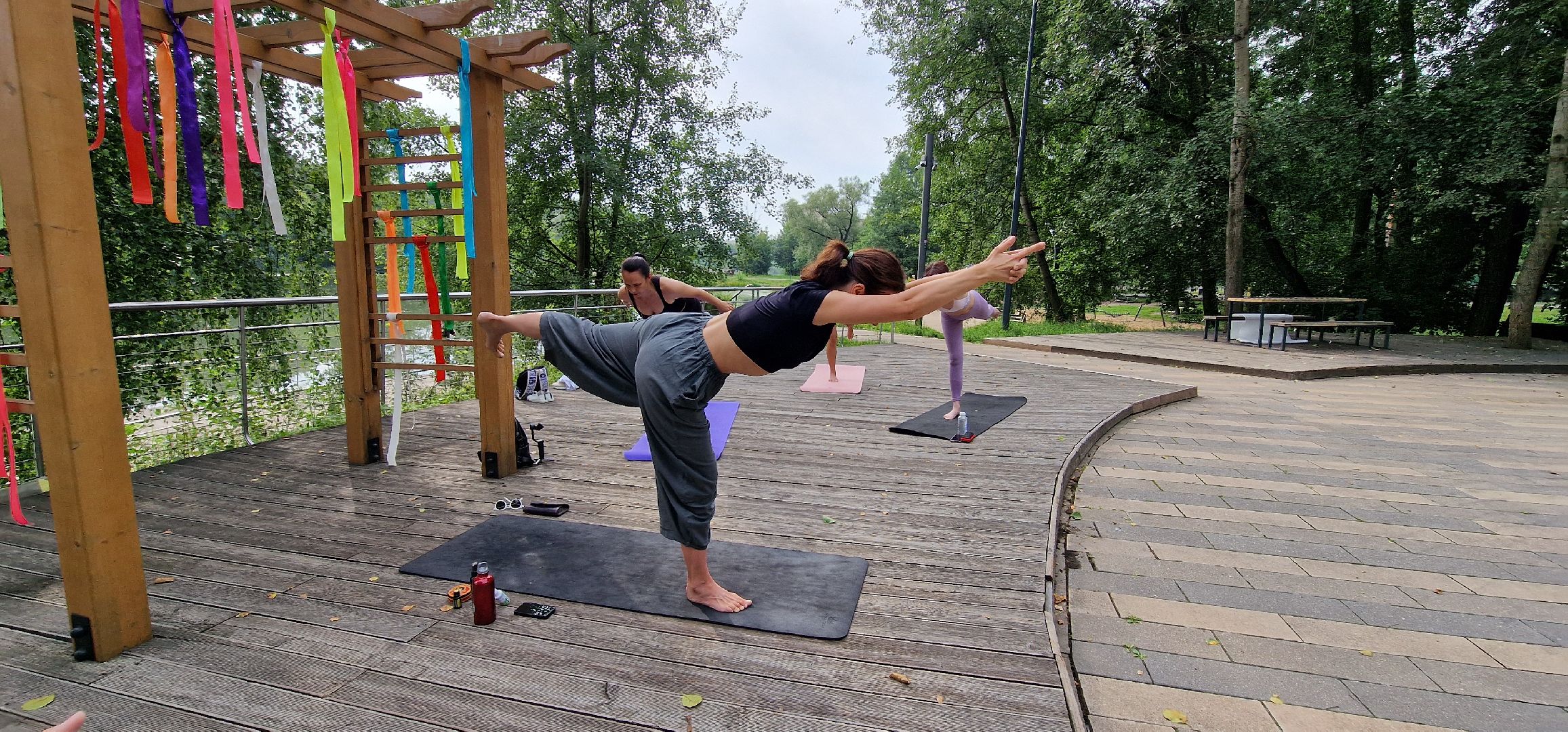 йога в пехорке, балашиха, пехорка парк,