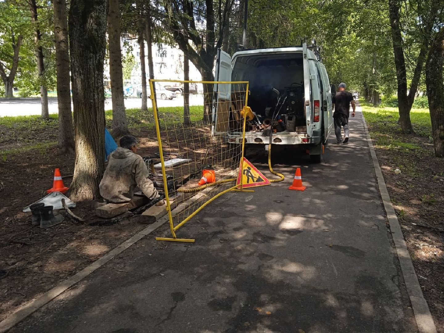 городской округ восход, жкх, благоустройство, канализация, трубы,