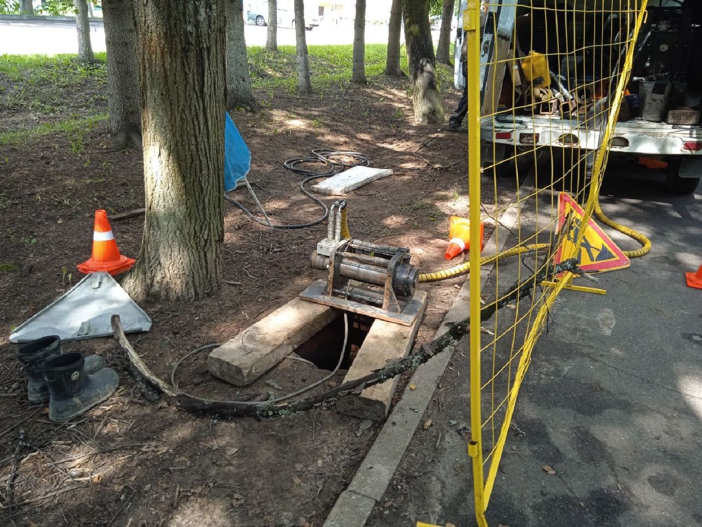 городской округ восход, жкх, благоустройство, канализация, трубы,