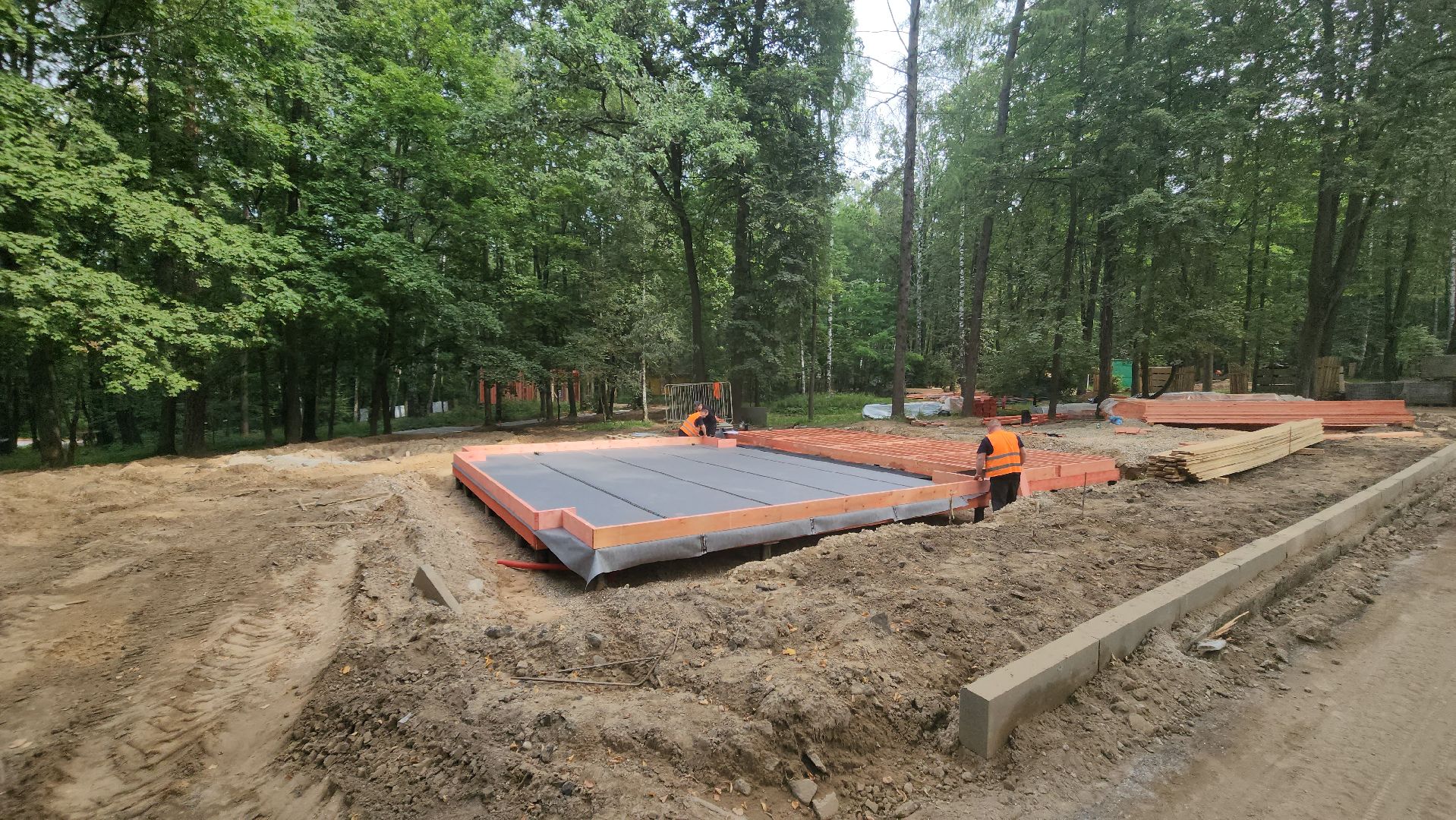 городской парк, красногорск, реконструкция, аттракционы,