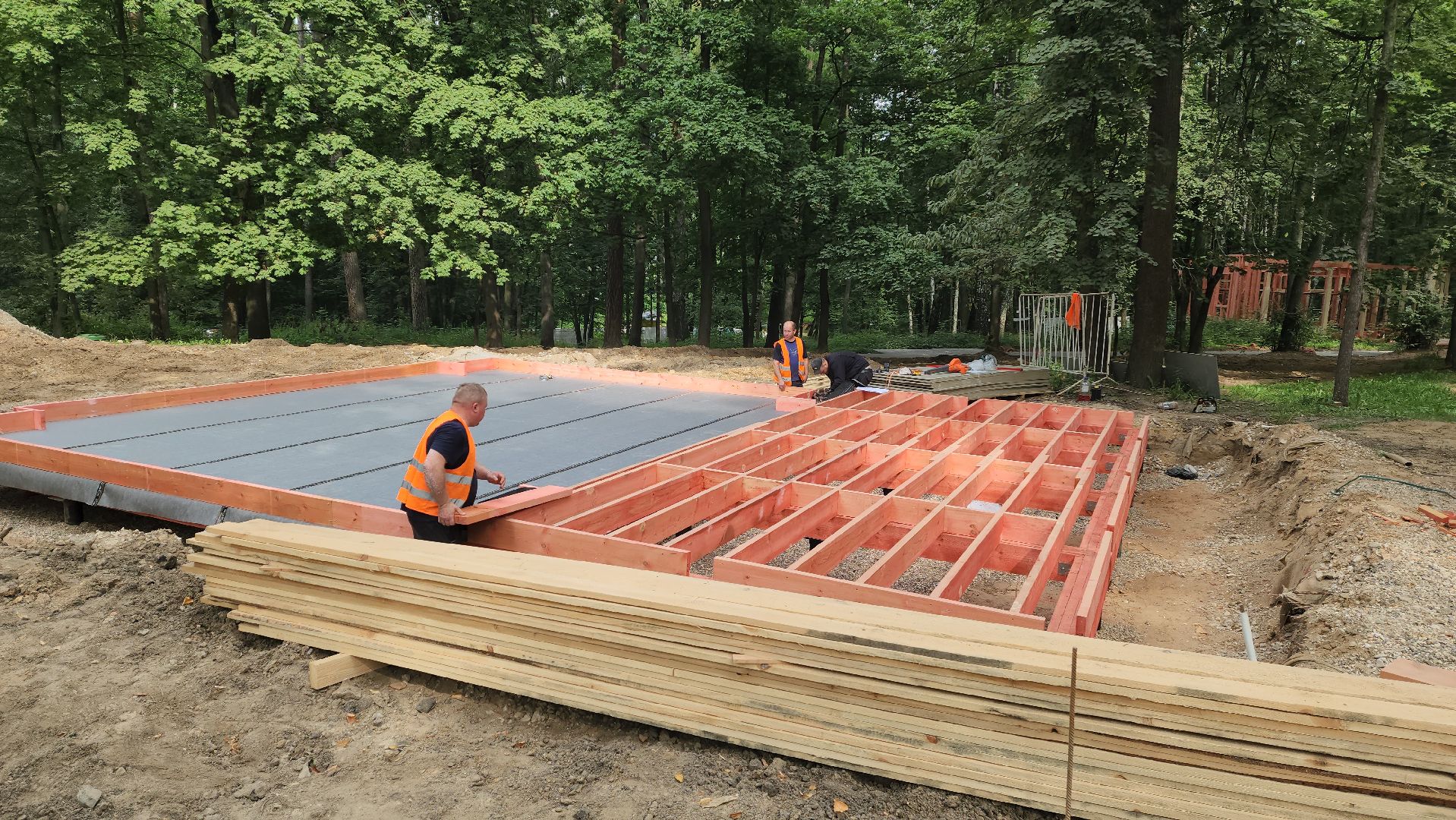 городской парк, красногорск, реконструкция, аттракционы,