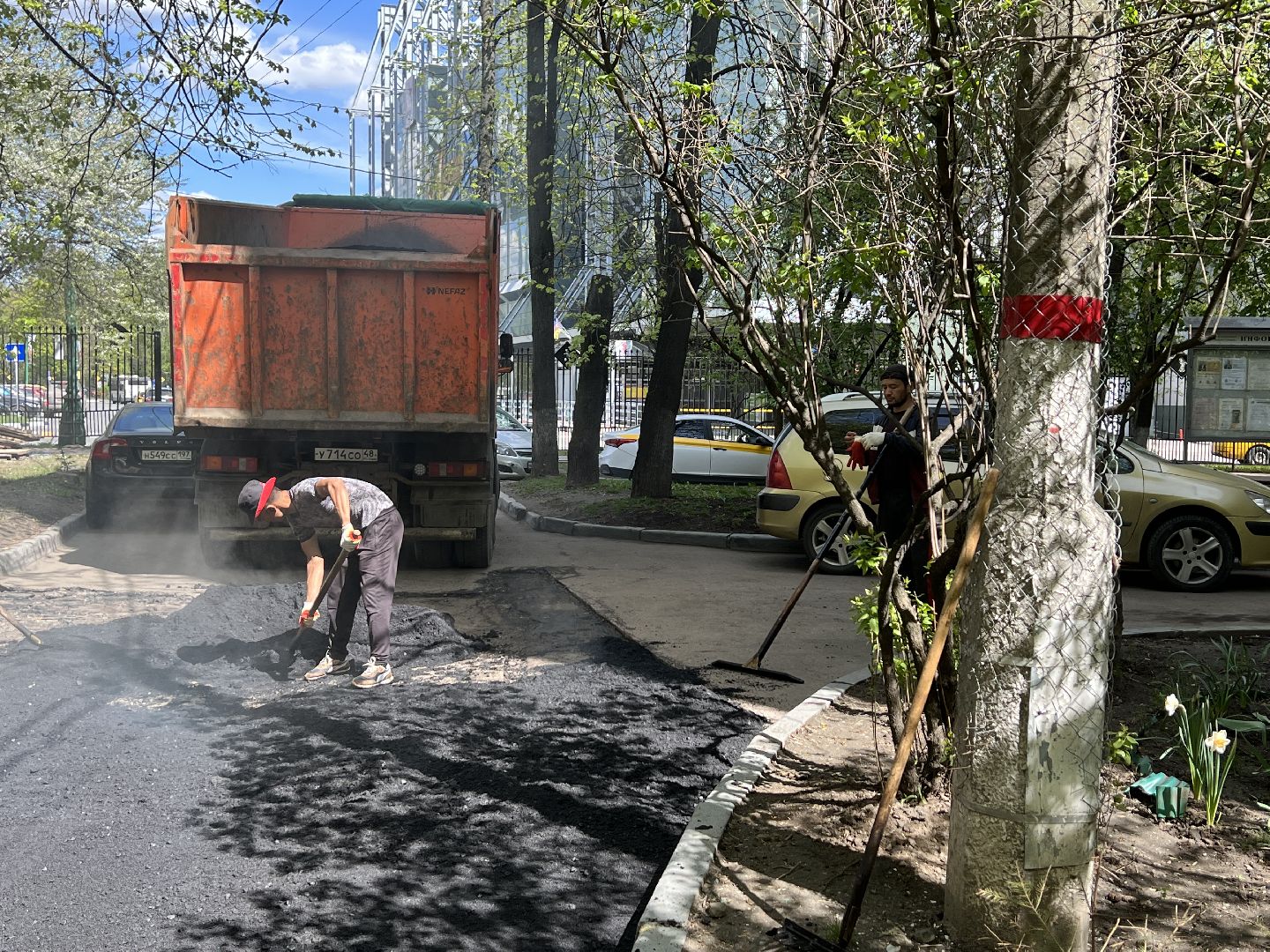 Химки, ямочный ремонт, благоустройство, ремонт дворов