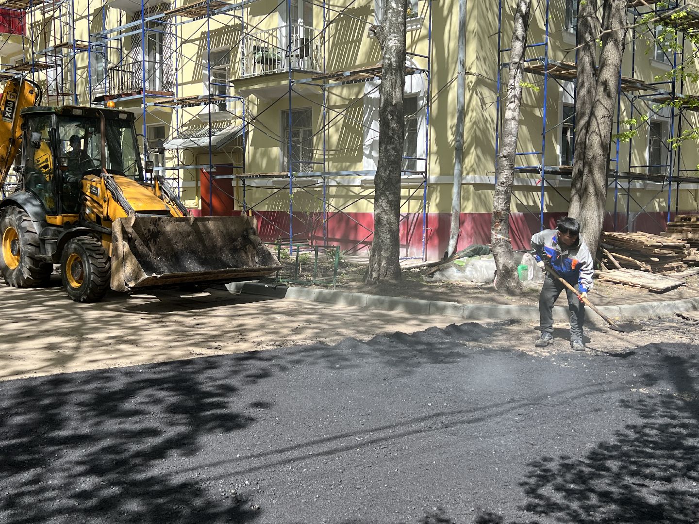 Химки, ямочный ремонт, благоустройство, ремонт дворов