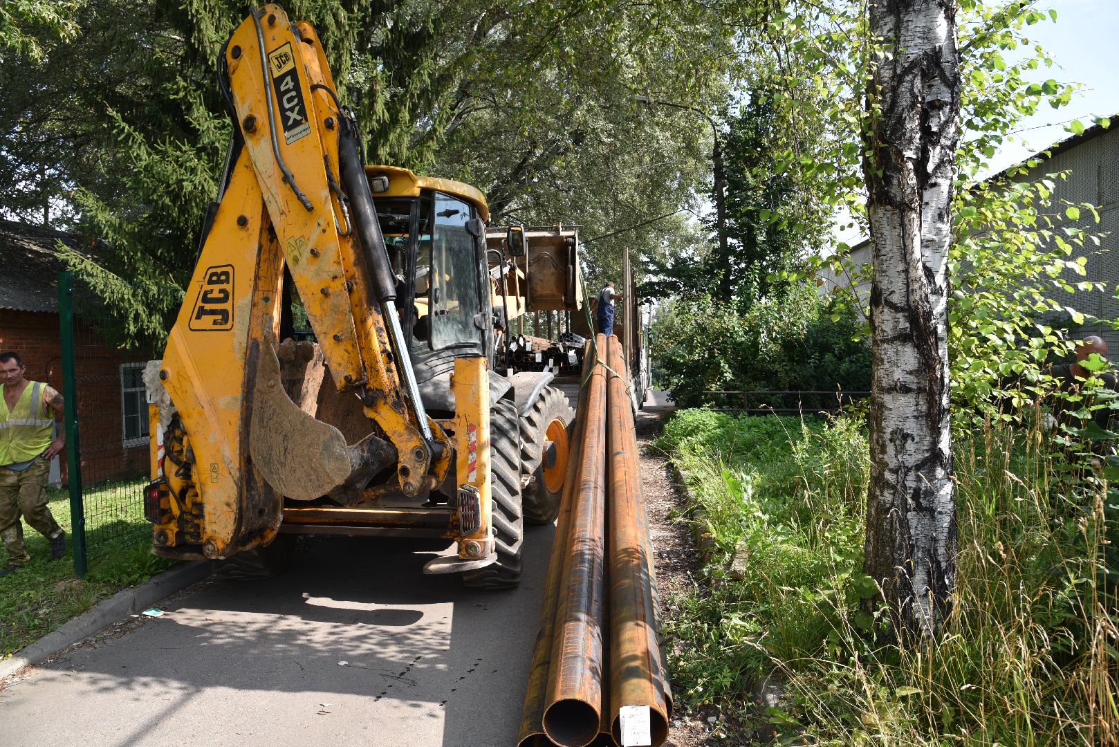 лотошино, котельная, ремонт котельной, ремонт теплотрассы, жкх,