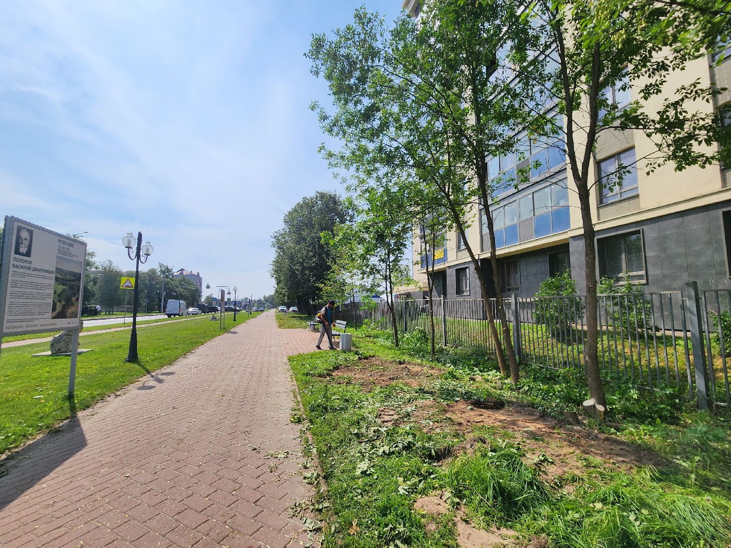 сергиево-посадский городской округ, хотьково, Бульвар художников, благоустройство,