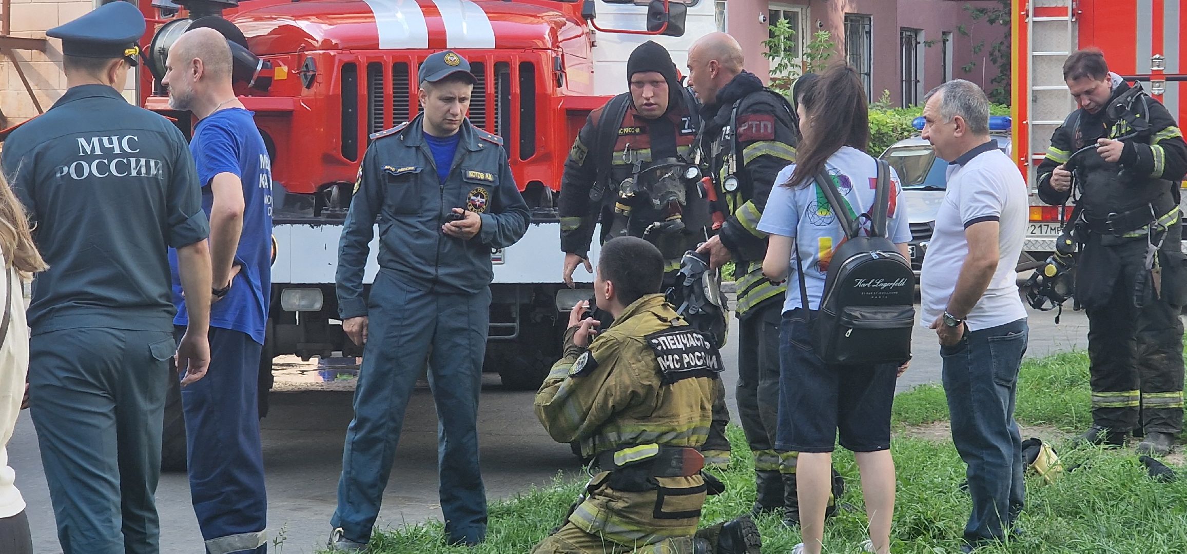 ЧП, пожар на флерова в Балашихе, Балашиха,