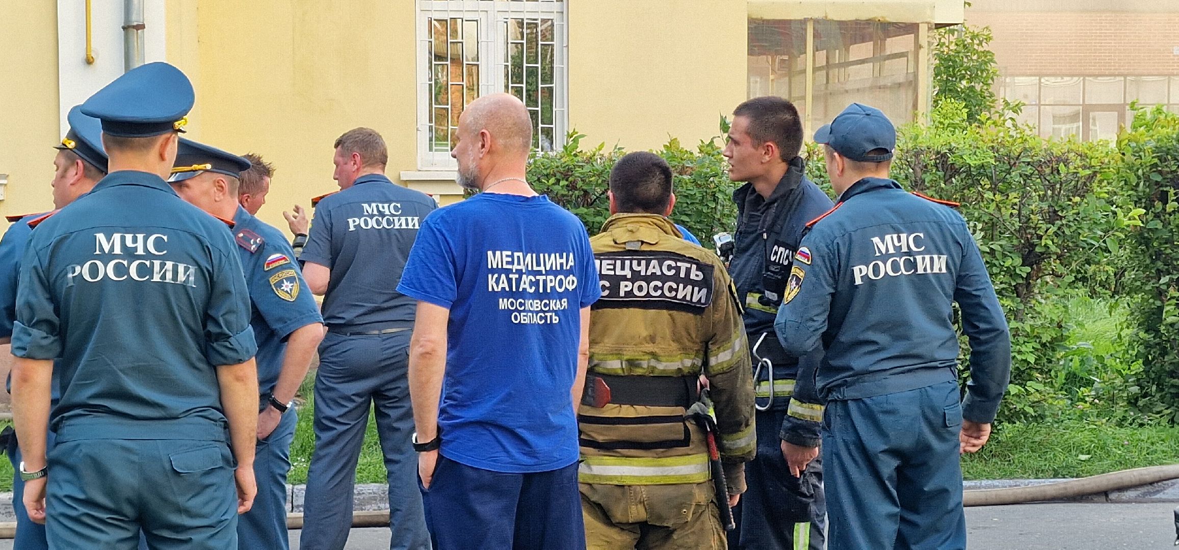 ЧП, пожар на флерова в Балашихе, Балашиха,