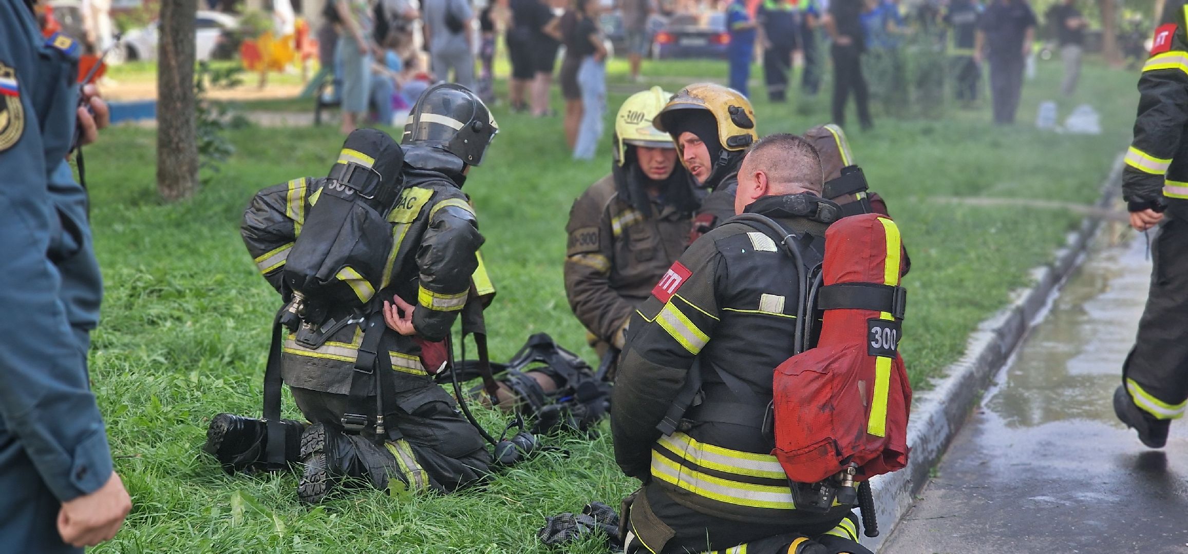 ЧП, пожар на флерова в Балашихе, Балашиха,