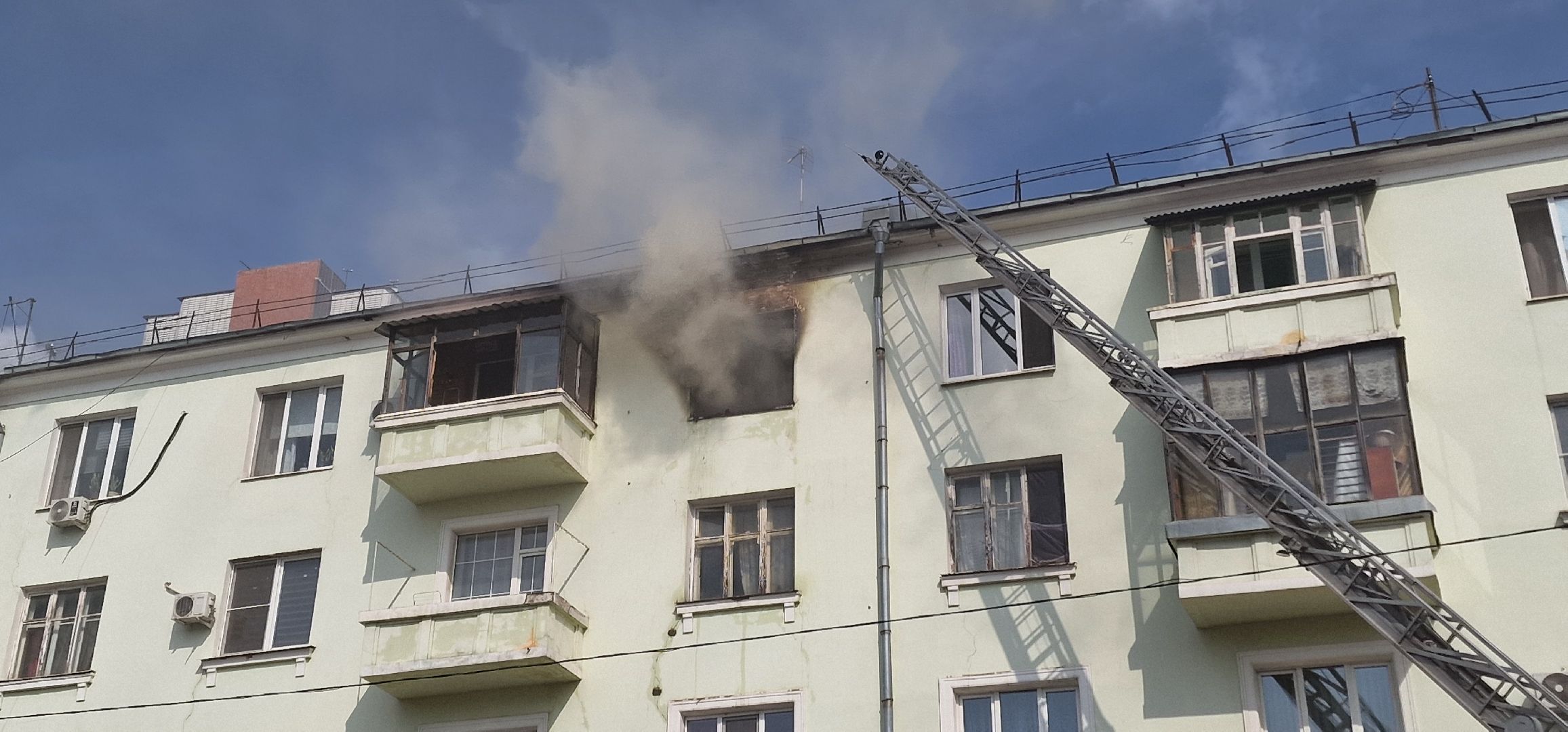 ЧП, пожар на флерова в Балашихе, Балашиха,