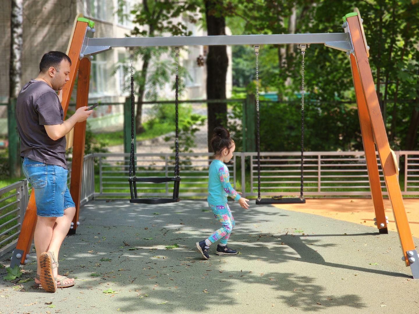 королёв, новая детская площадка, благоустройство ,