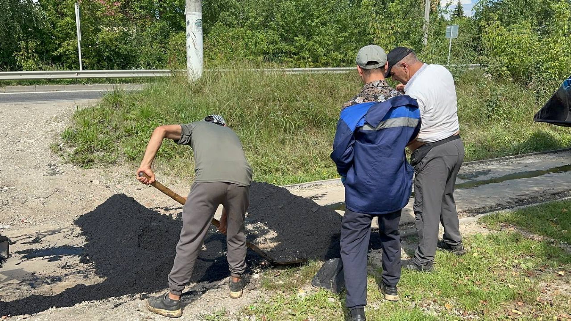 ремонт дорог, благоустойство, домодедово,