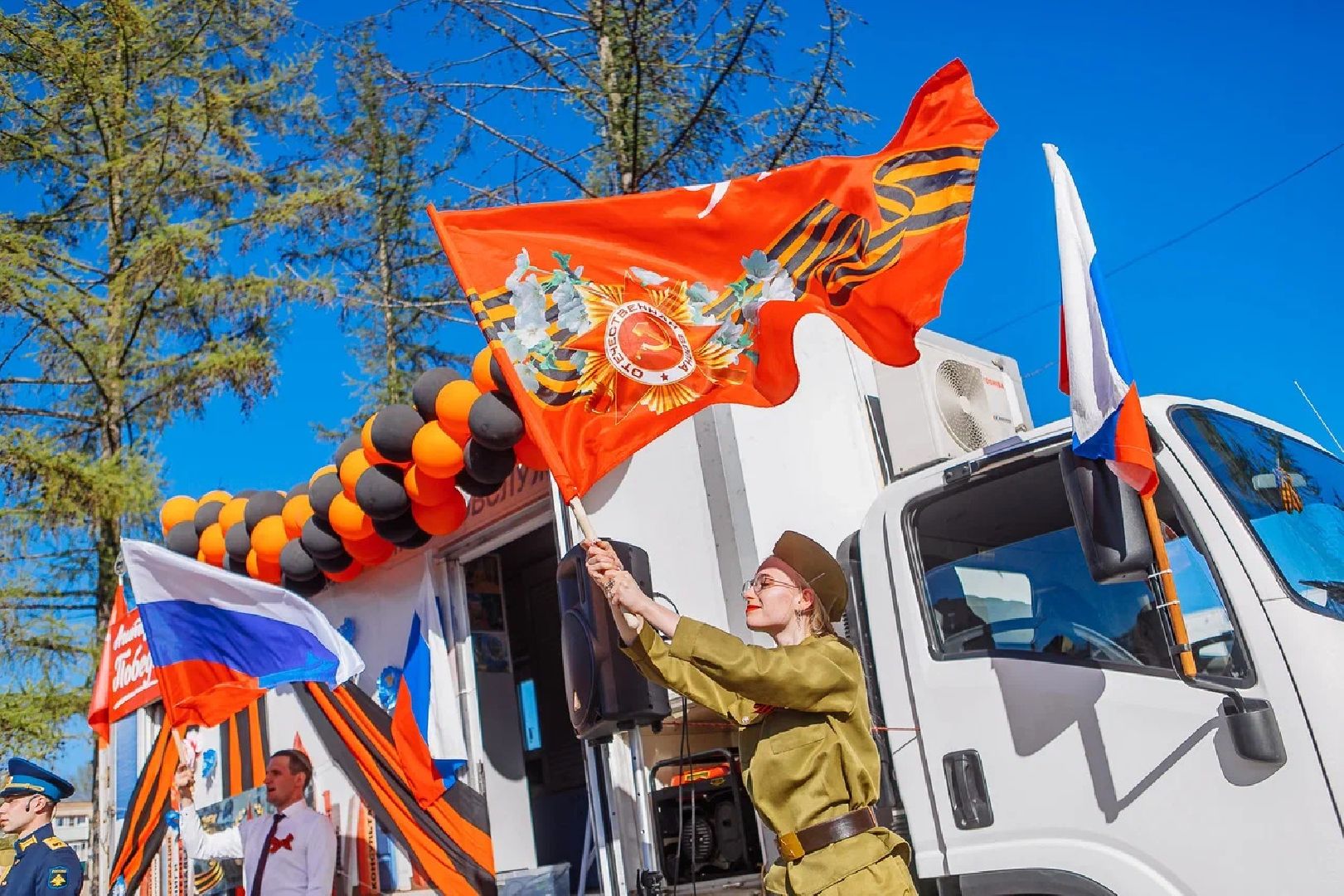 День Победы, Агитбригады, Орехово-Зуево