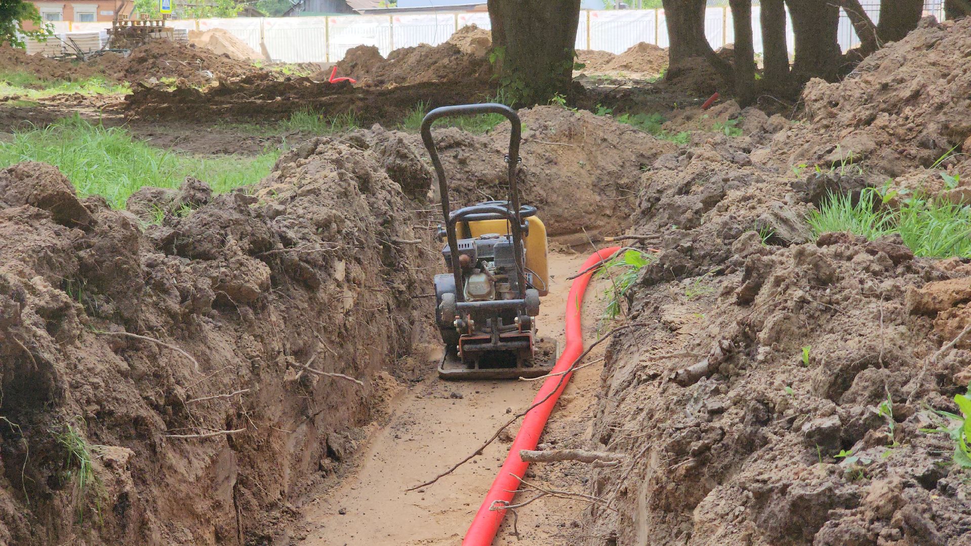 Руза, Благоустройство , Благоустройство сквера ,