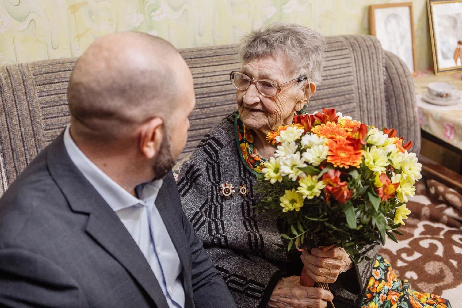 День Победы, участница войны, Орехово-Зуево, Ликино-Дулево, Заголовацкий, ветеран