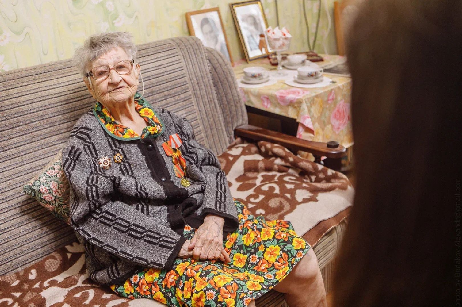 День Победы, участница войны, Орехово-Зуево, Ликино-Дулево, Заголовацкий, ветеран