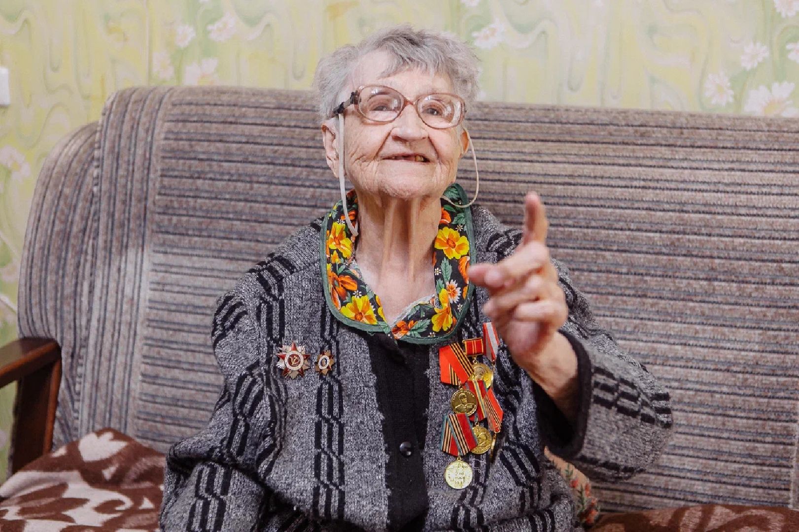 День Победы, участница войны, Орехово-Зуево, Ликино-Дулево, Заголовацкий, ветеран