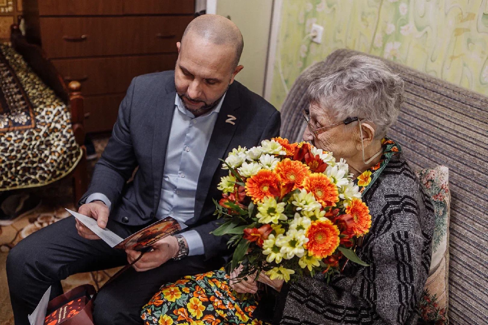 День Победы, участница войны, Орехово-Зуево, Ликино-Дулево, Заголовацкий, ветеран