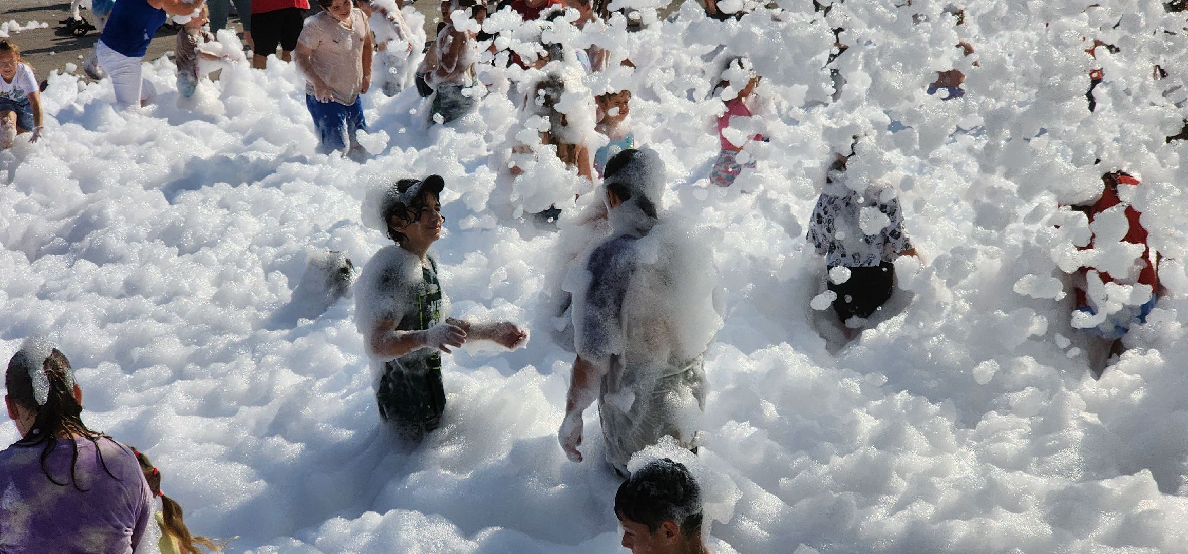 долгопрудный, центральный парк, большая эстрада, пенная вечеринка, дискотека, дети,