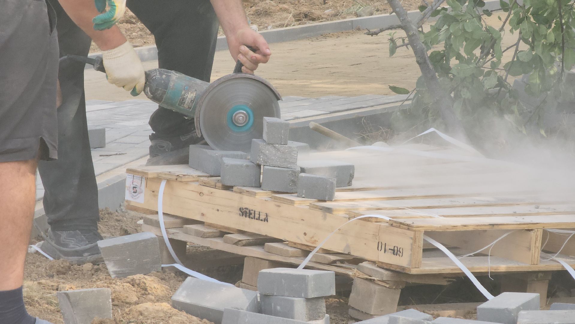 долгопрудный, школа в микрорайоне центральный, новый бульвар, дорожка, плитка, школы,