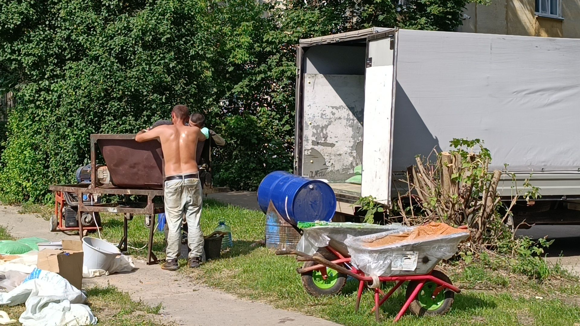 детская площадка, лобня, двор,