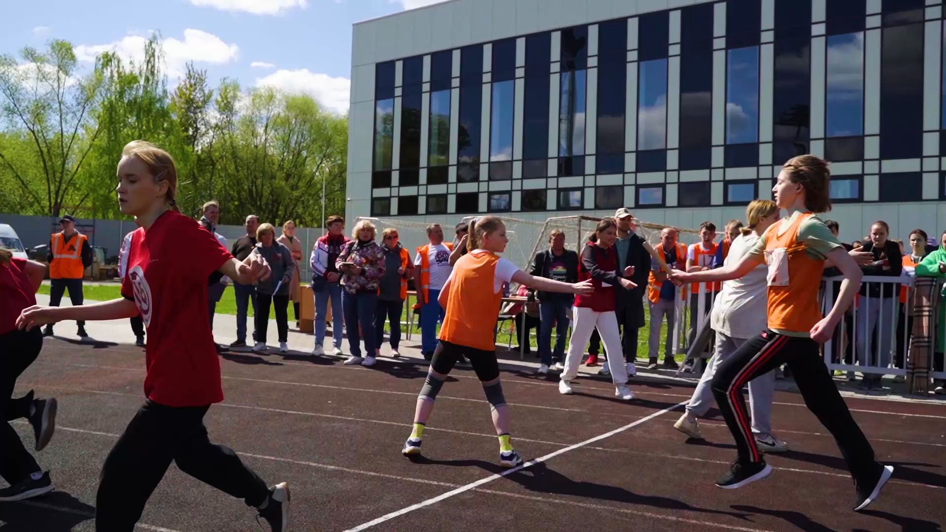 День Победы, Орехово-Зуево, эстафета