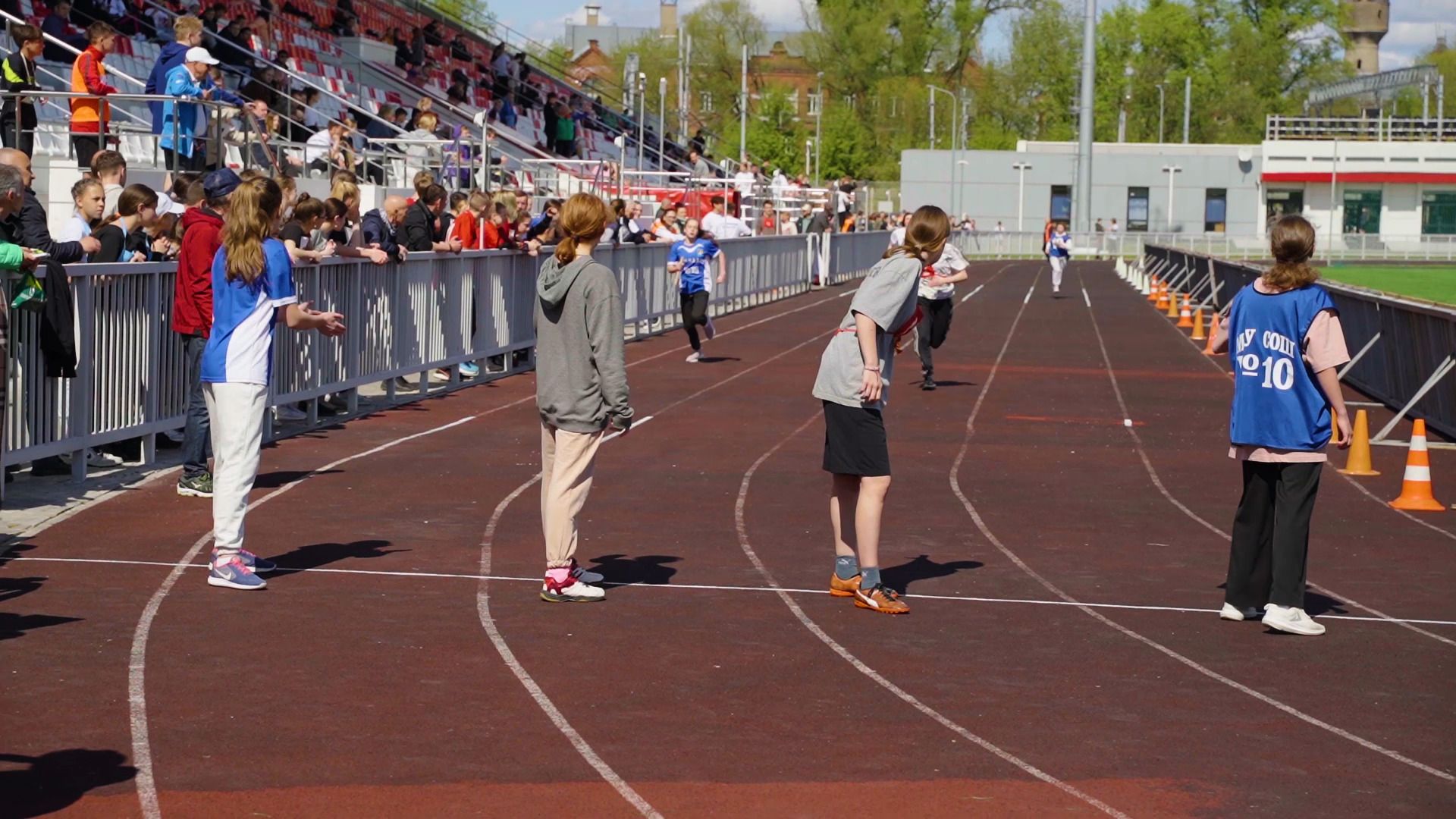 День Победы, Орехово-Зуево, эстафета