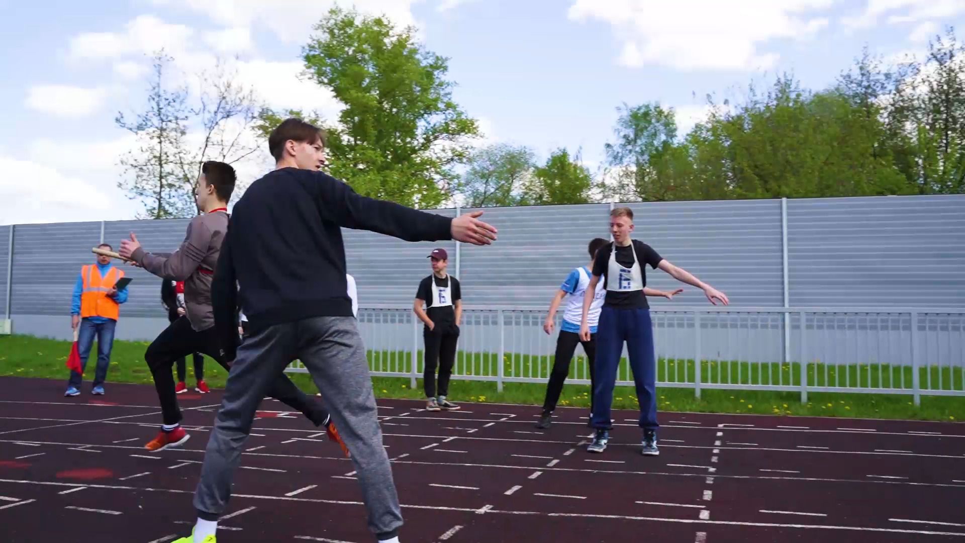 День Победы, Орехово-Зуево, эстафета