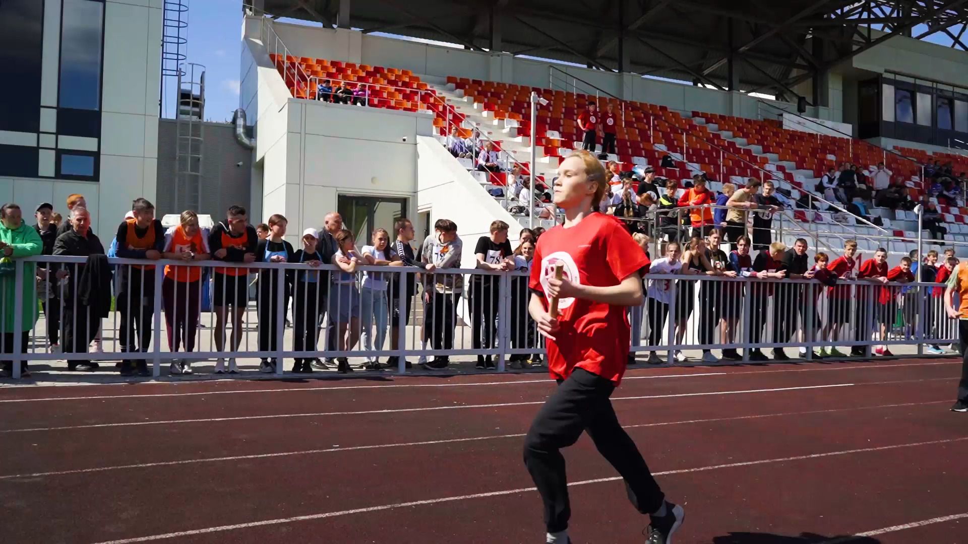 День Победы, Орехово-Зуево, эстафета