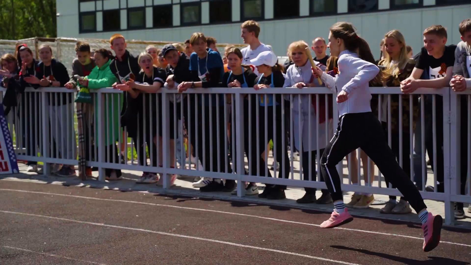 День Победы, Орехово-Зуево, эстафета