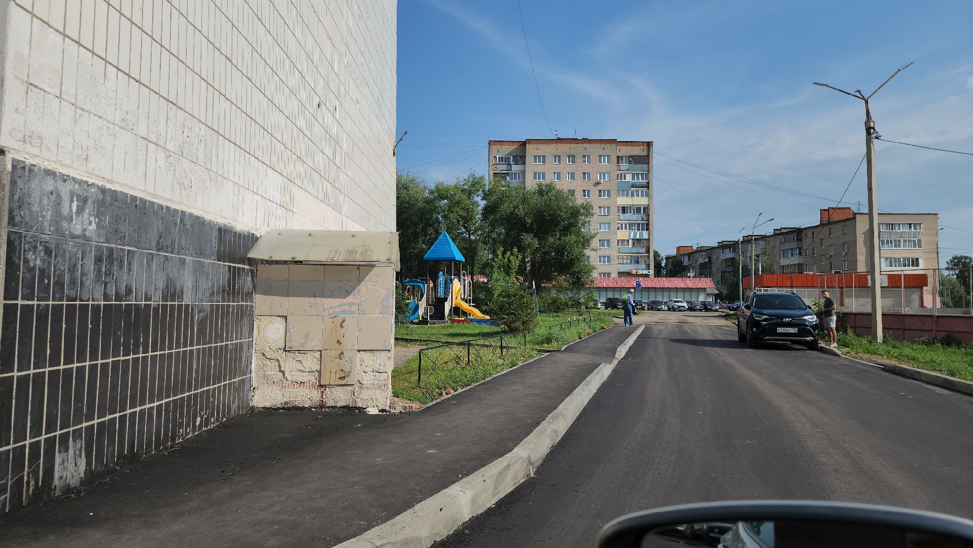 серпухов, подмосковье, комплексный ремонт двора,