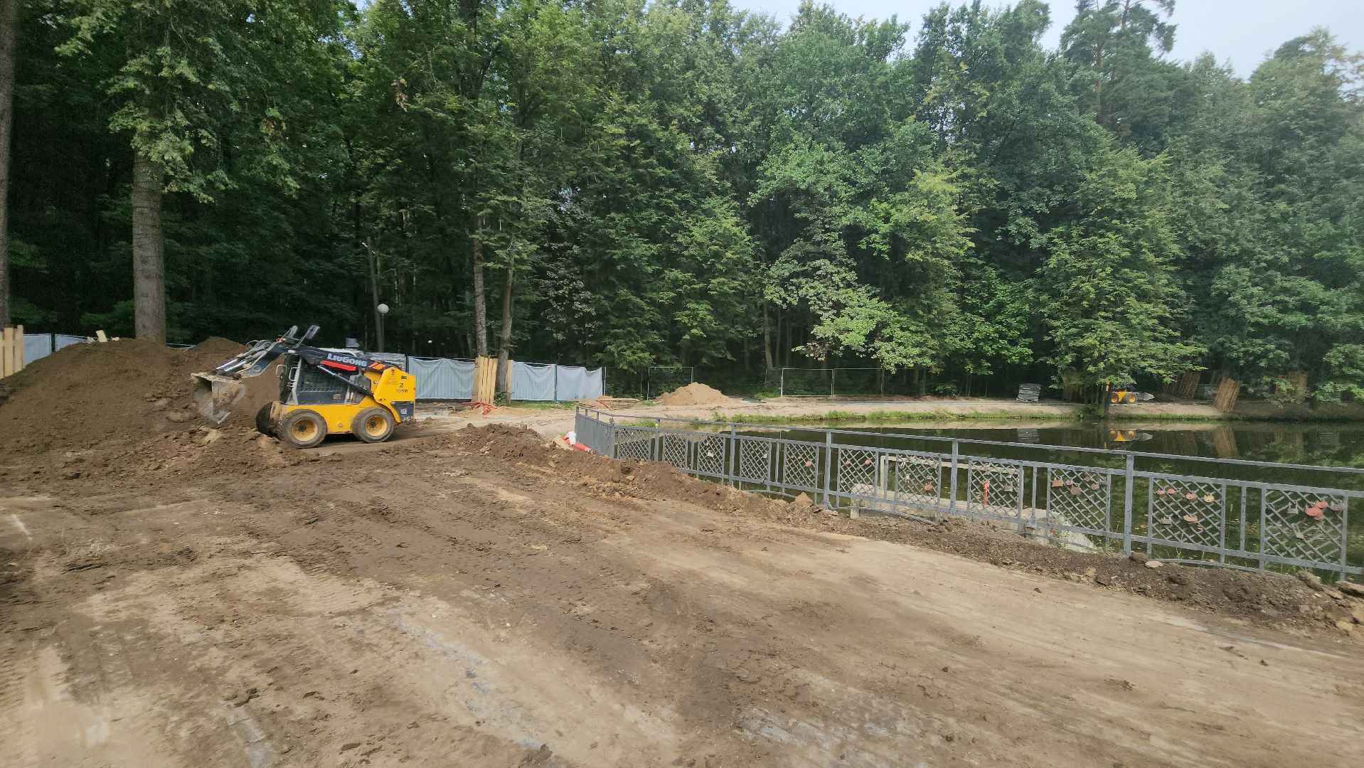 красногорск, зеленый театр, городской парк, реконструкция,