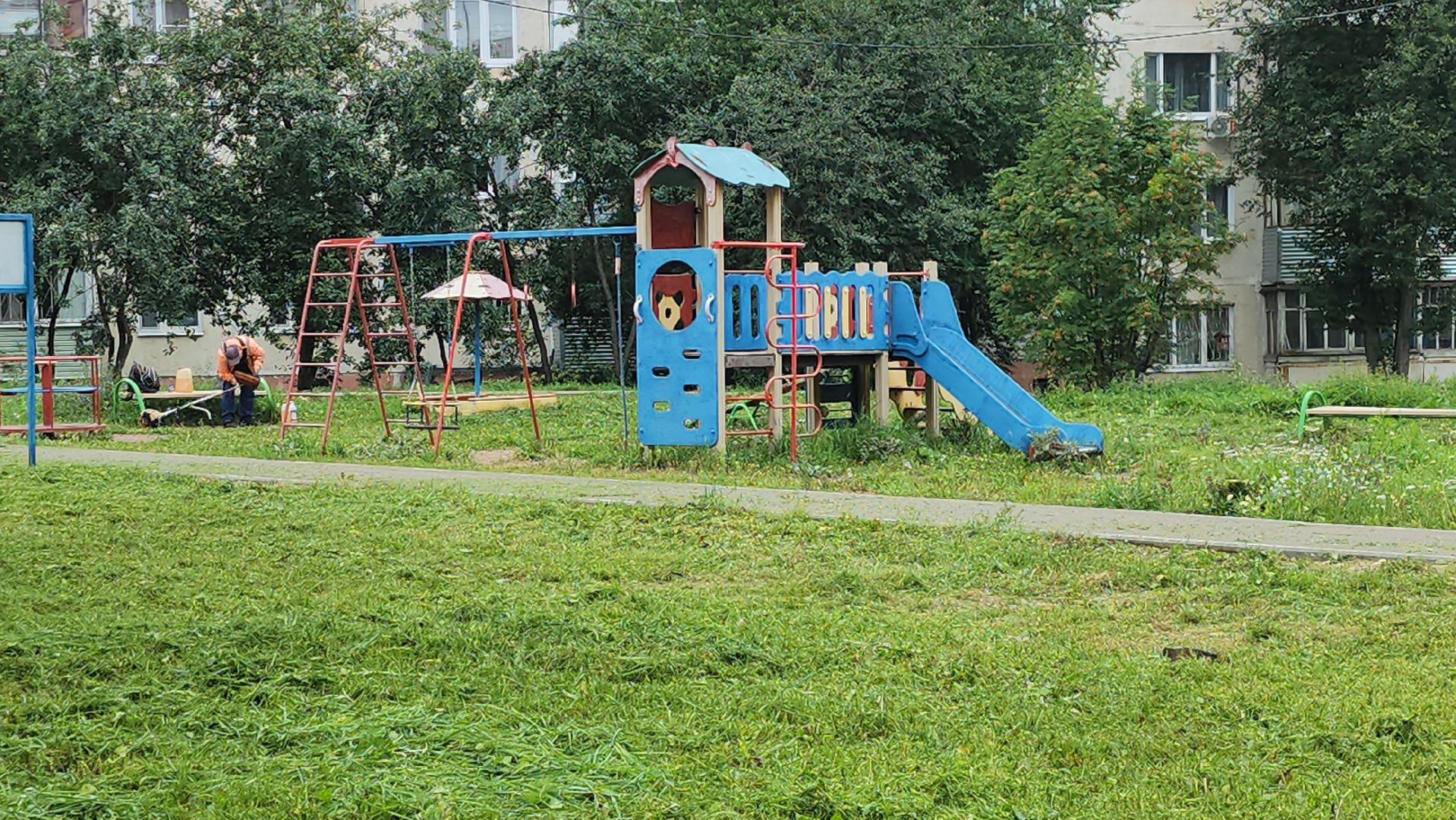 серпухов, подмосковье, стрижка газонов,