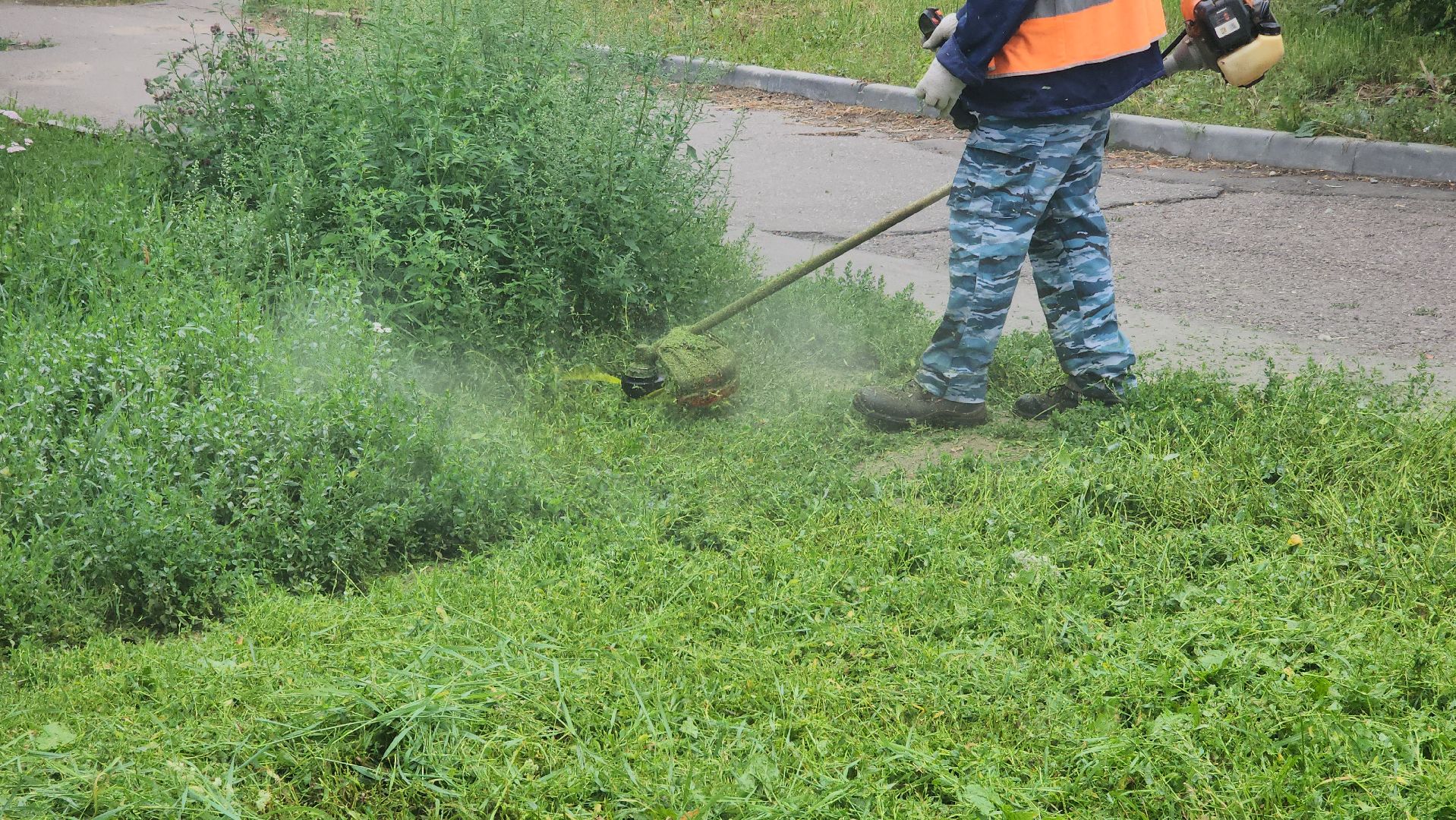 серпухов, подмосковье, стрижка газонов,