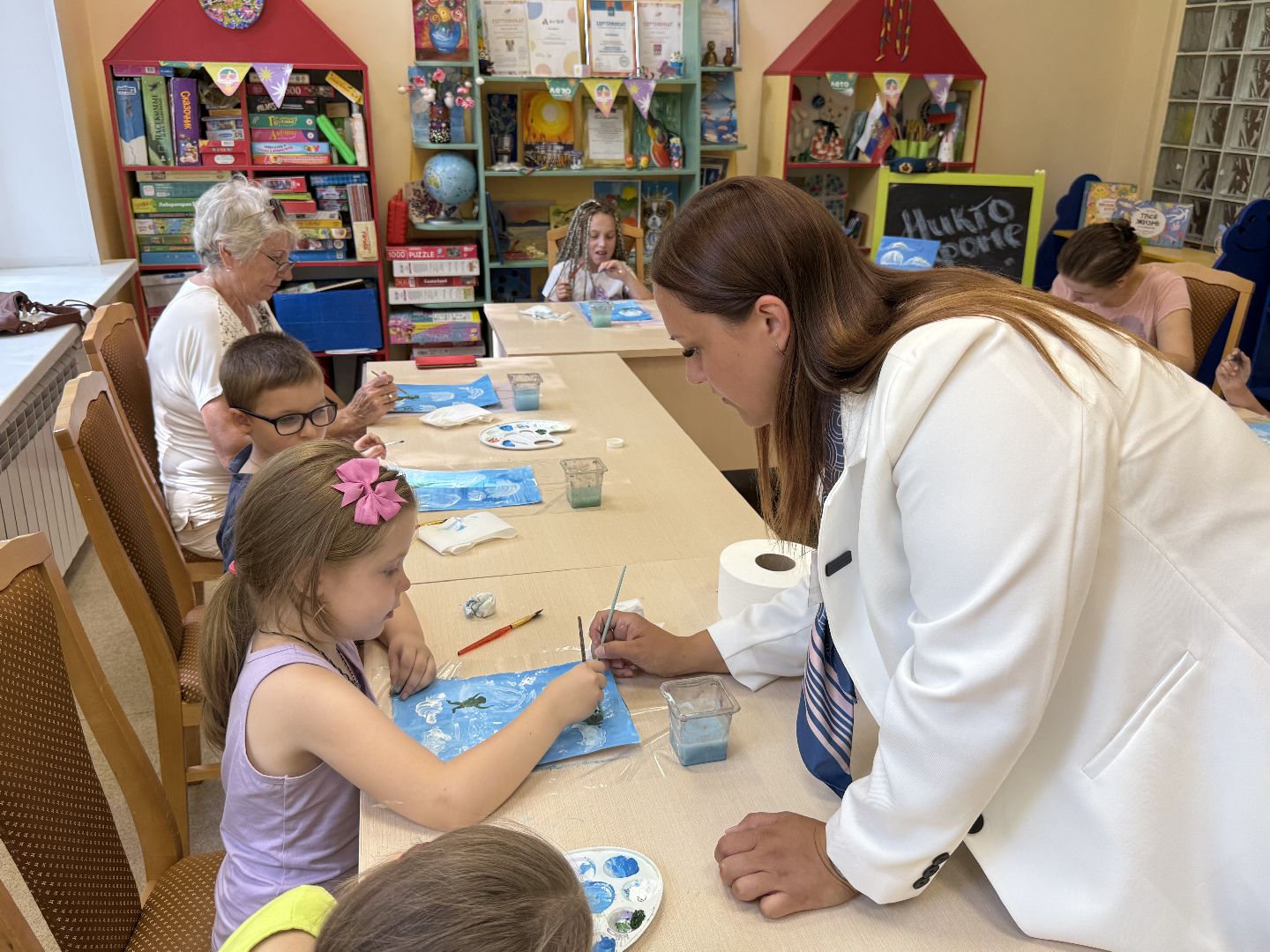 Люберцы , Библиотека проспект, мастер-класс, рисование, Праздник , Вдв,