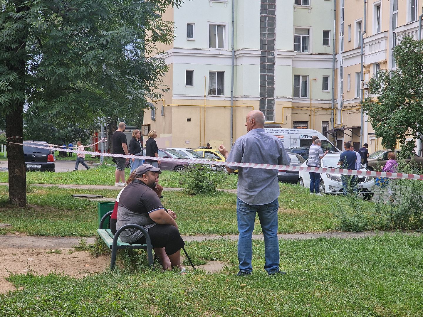 ЧП, пожар на флерова в балашихе, балашиха,