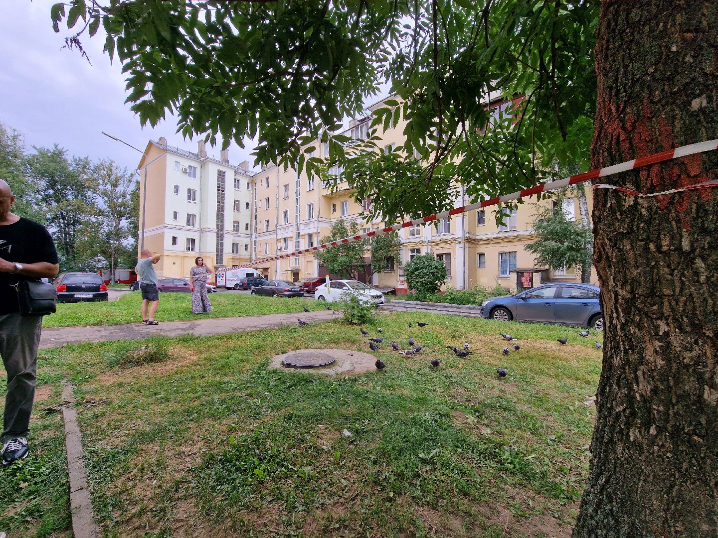 ЧП, пожар на флерова в балашихе, балашиха,