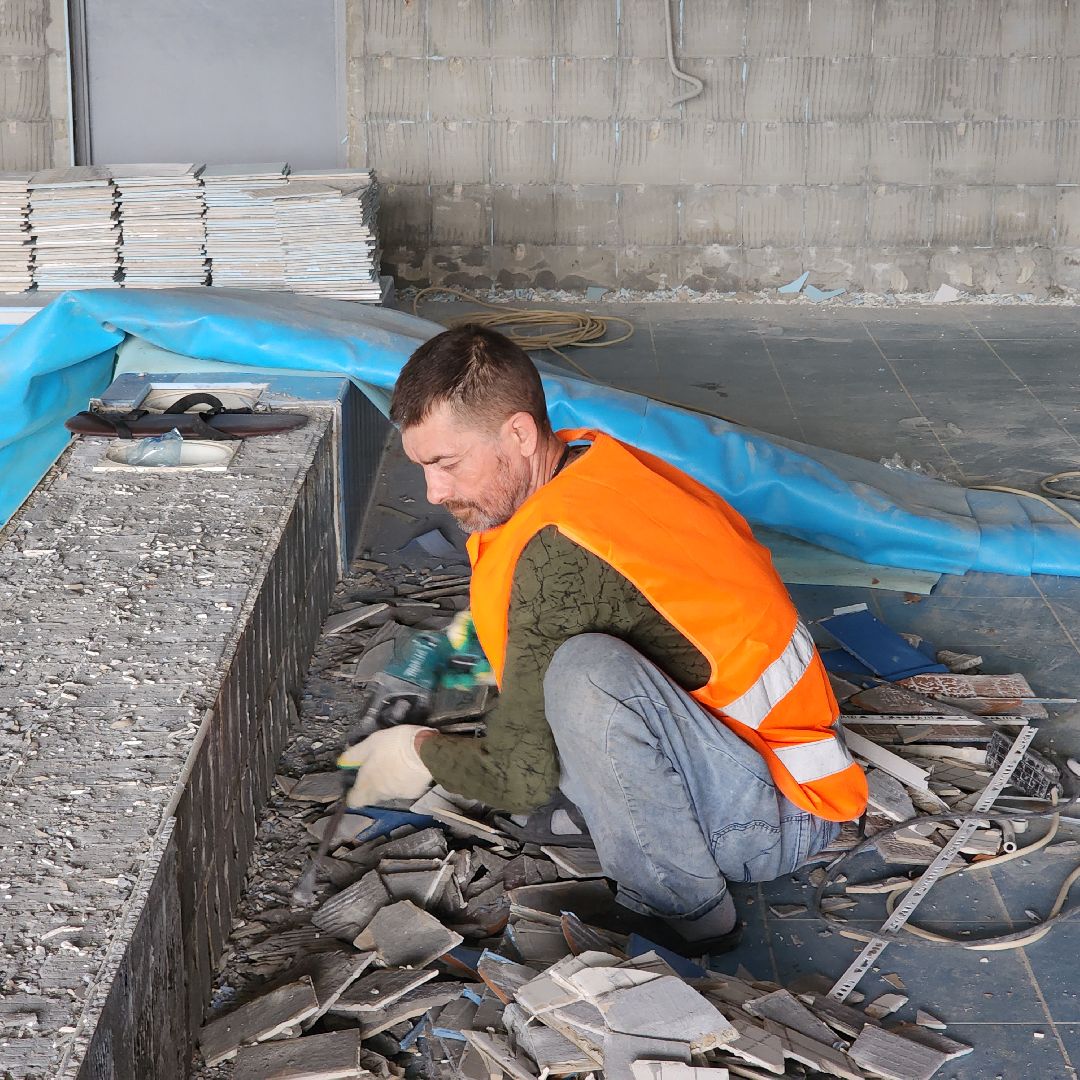 Спорт, Благоустройство , Ремонт спорткомплекса ,