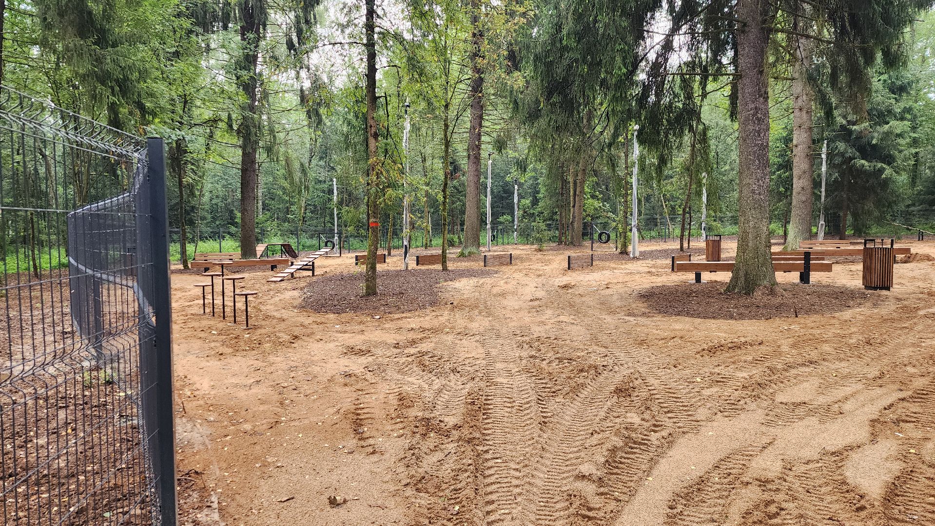 истра, лесопарк, благоустройство,