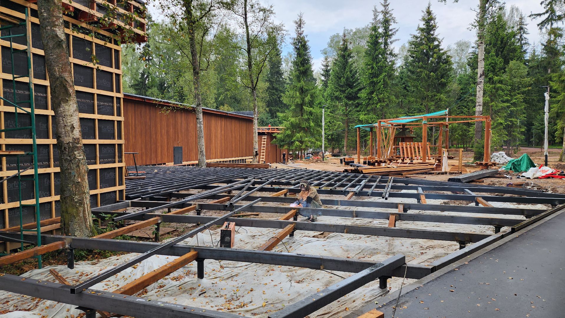 истра, лесопарк, благоустройство,