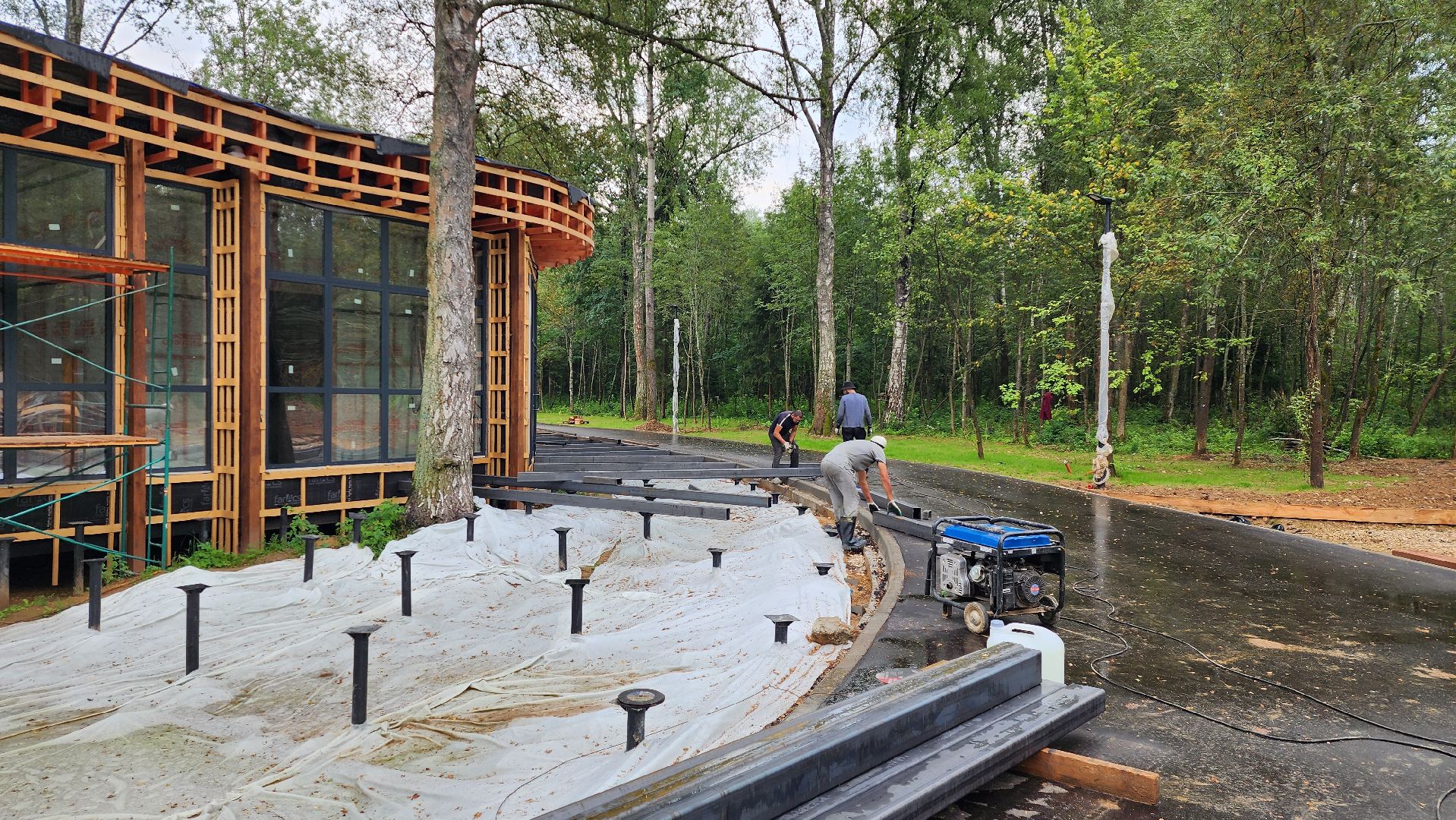 истра, лесопарк, благоустройство,