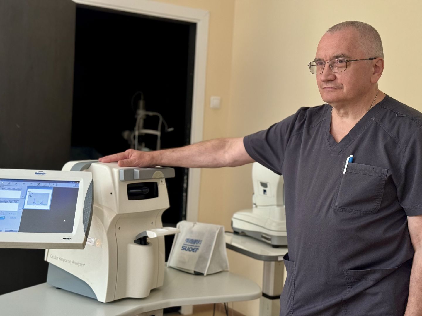 офтальмологическое отделение, офтальмологическое оборудование, видновская клиническая больница, ленинский городской округ,