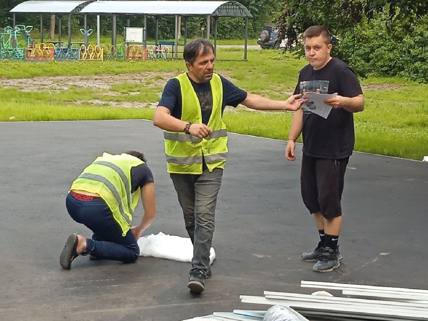 городской округ восход, благоустройство, детская  площадка, спортивная площадка,