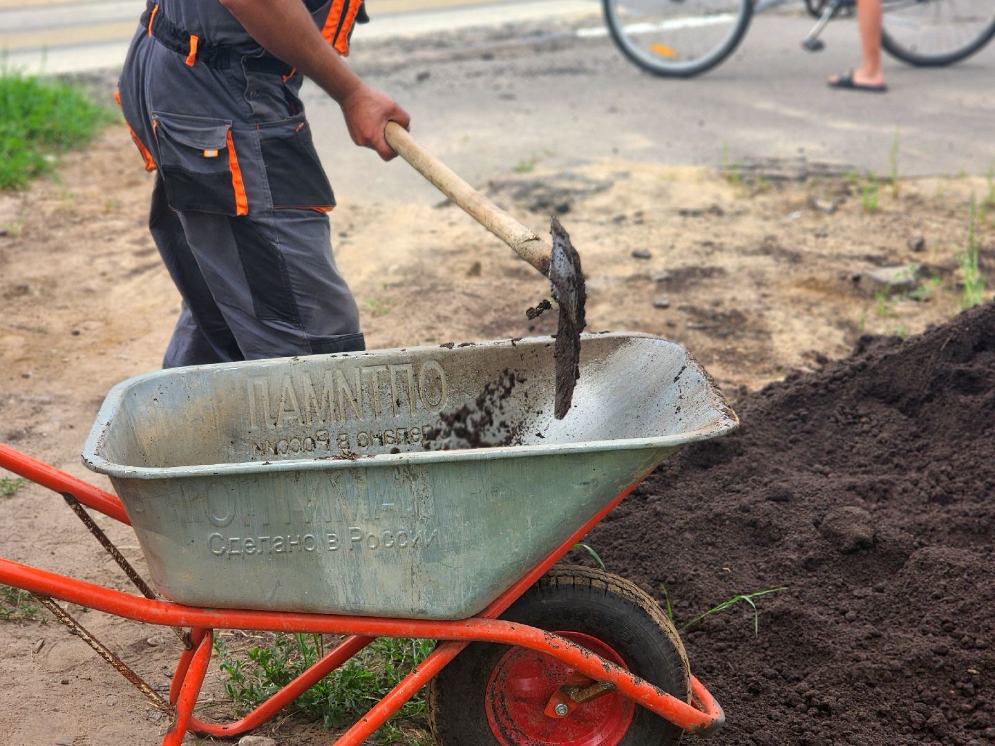 дубна, благоустройство,  трубопровод,