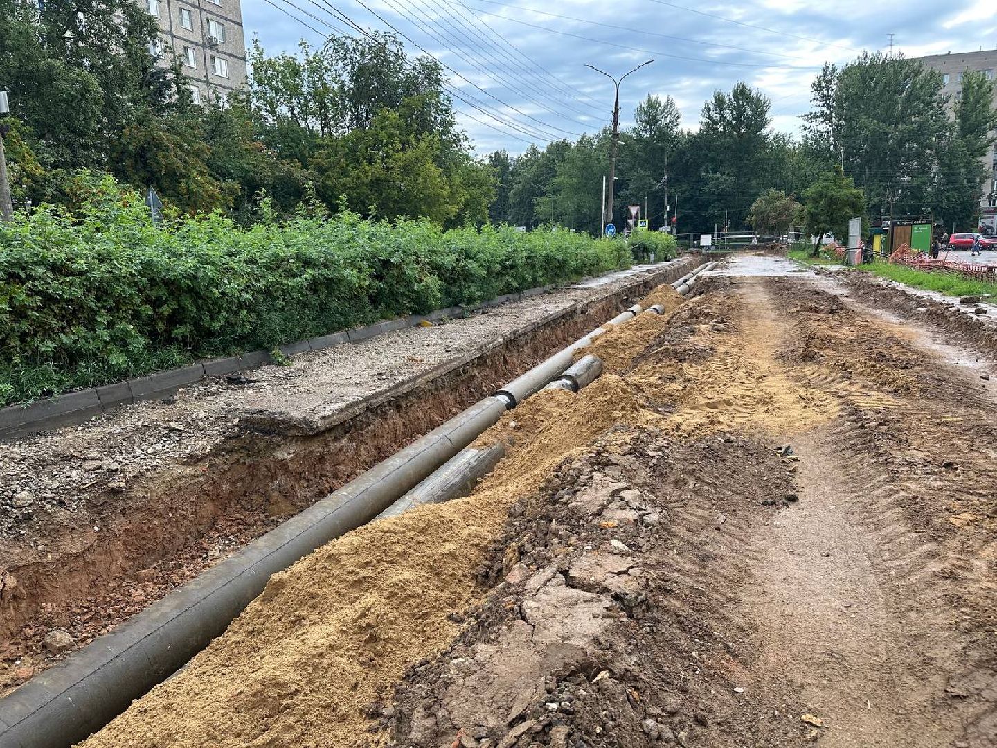 жкх и благоустройство, теплосети, домодедово,