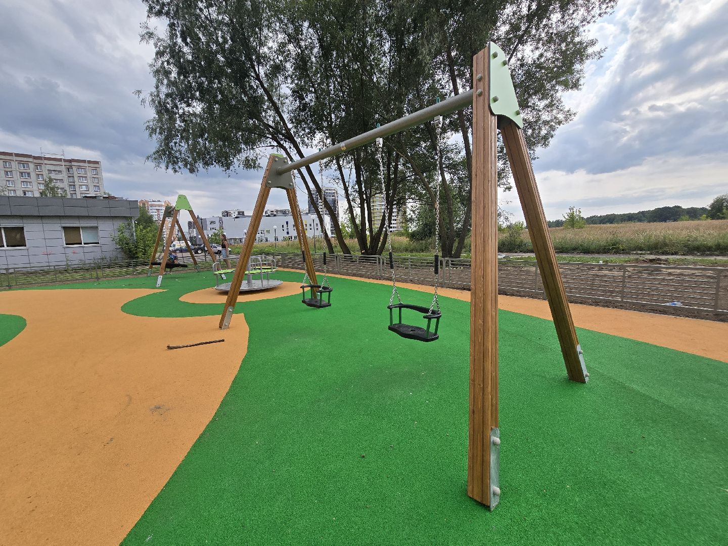 Коломна, новая детская площадка, модернизация детских игровых площадок,