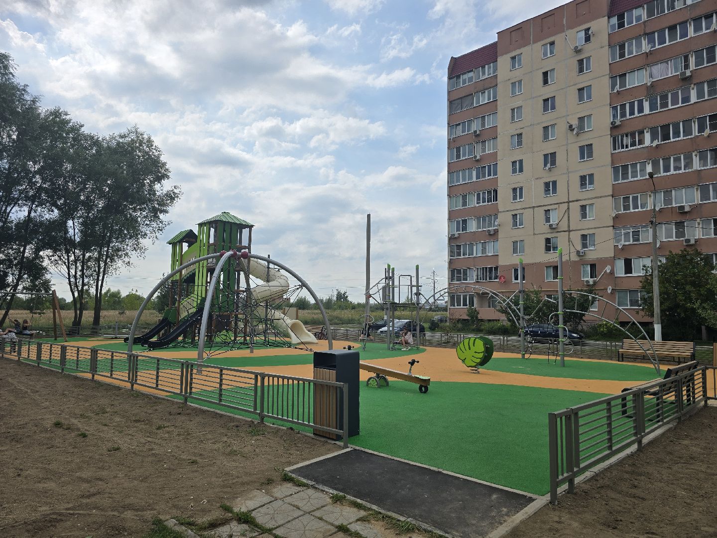 Коломна, новая детская площадка, модернизация детских игровых площадок,